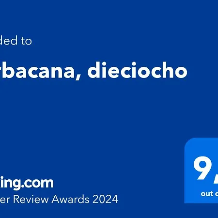 Barbacana, Dieciocho Baeza